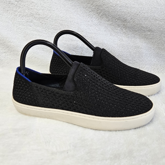 Rothy's The Original Slip On in Black and White Honeycomb Size 7.5 - Picture 2 of 8
